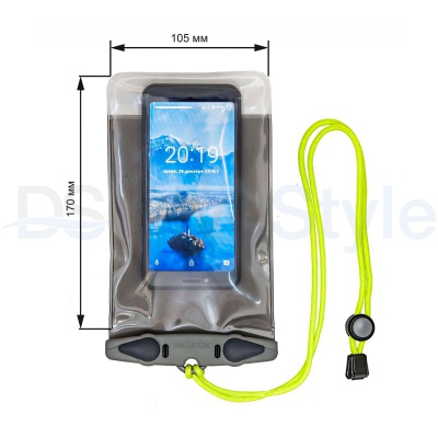 Водонепроницаемый чехол для телефона Aquapac 358 Plus Size фото в интернет-магазине DiveStyle