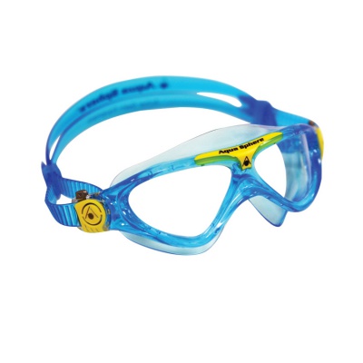Очки для плавания Aqua Sphere Vista Junior прозрачные линзы, детские фото в интернет-магазине DiveStyle