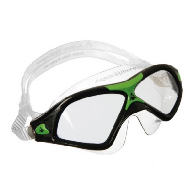 Очки для плавания Aqua Sphere Seal XP 2 прозрачные линзы, прозрачный силикон фото в интернет-магазине DiveStyle