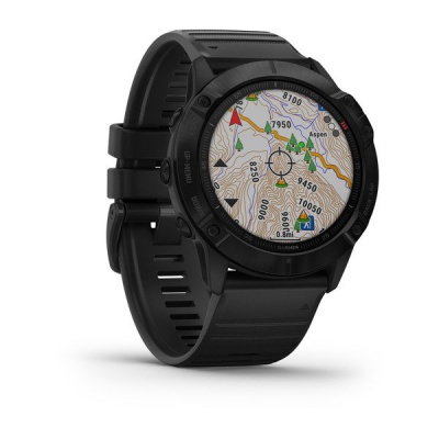Часы Garmin Fenix 6X Pro с силиконовым ремешком фото в интернет-магазине DiveStyle