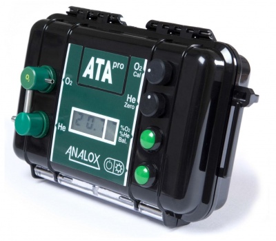 Газоанализатор Analox ATA Pro Trimix, гелиево-кислородный фото в интернет-магазине DiveStyle