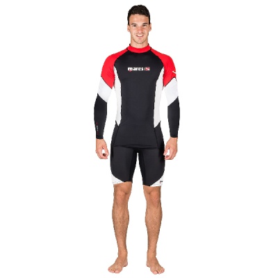 Футболка лайкра Mares Rash Guard Dive Center длинный рукав, мужская фото в интернет-магазине DiveStyle