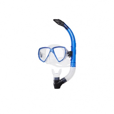 Комплект маска и трубка SCUBAPRO Currents прозрачный силикон фото в интернет-магазине DiveStyle